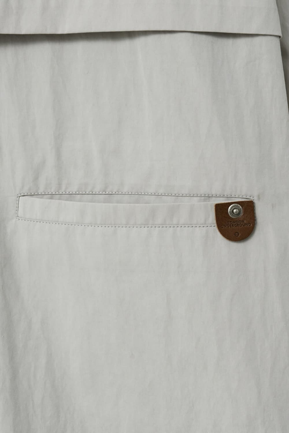 Layered nylon trench coat_Light Beige 상품이미지9