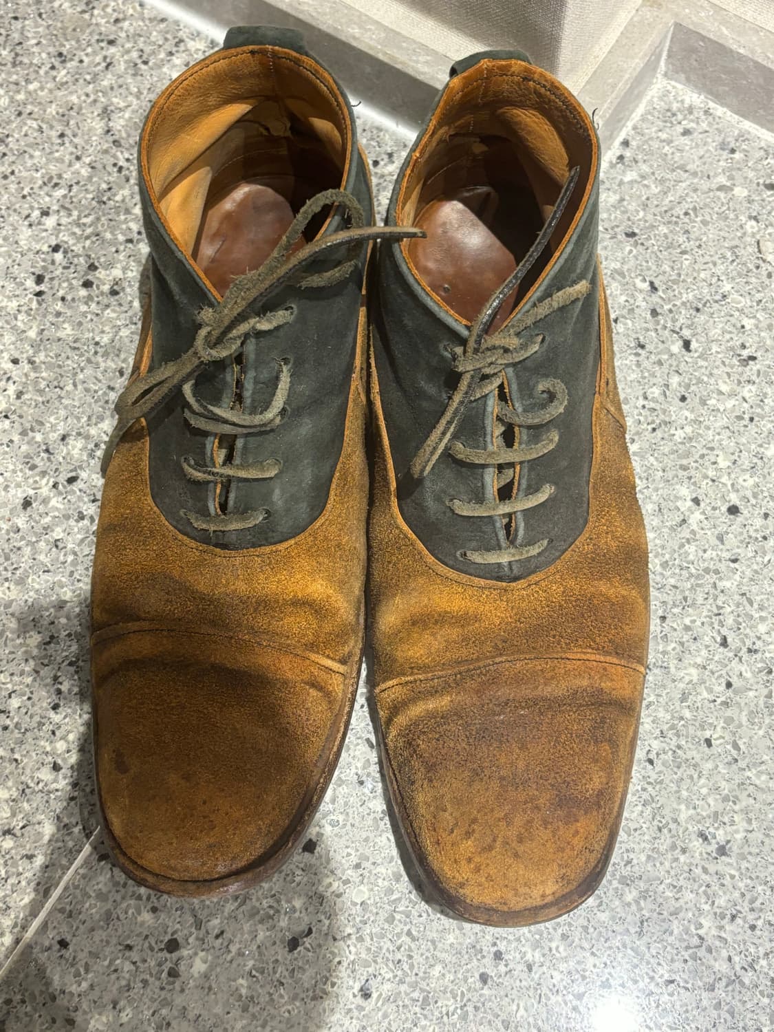 Paul harden shoemakers 스웨이드 더비 상품이미지3