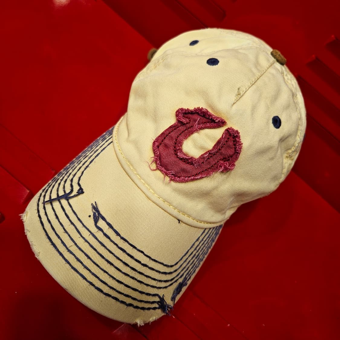 트루릴리전 Y2K 빈티지 워싱 시그니쳐 볼캡 Free 상품이미지1