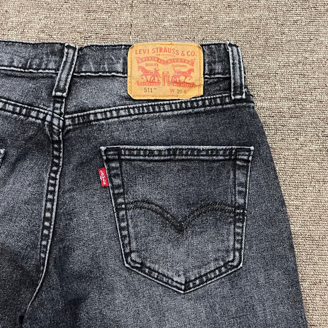 (29) Levi's 리바이스 511 데님 쇼츠 반바지 상품이미지4