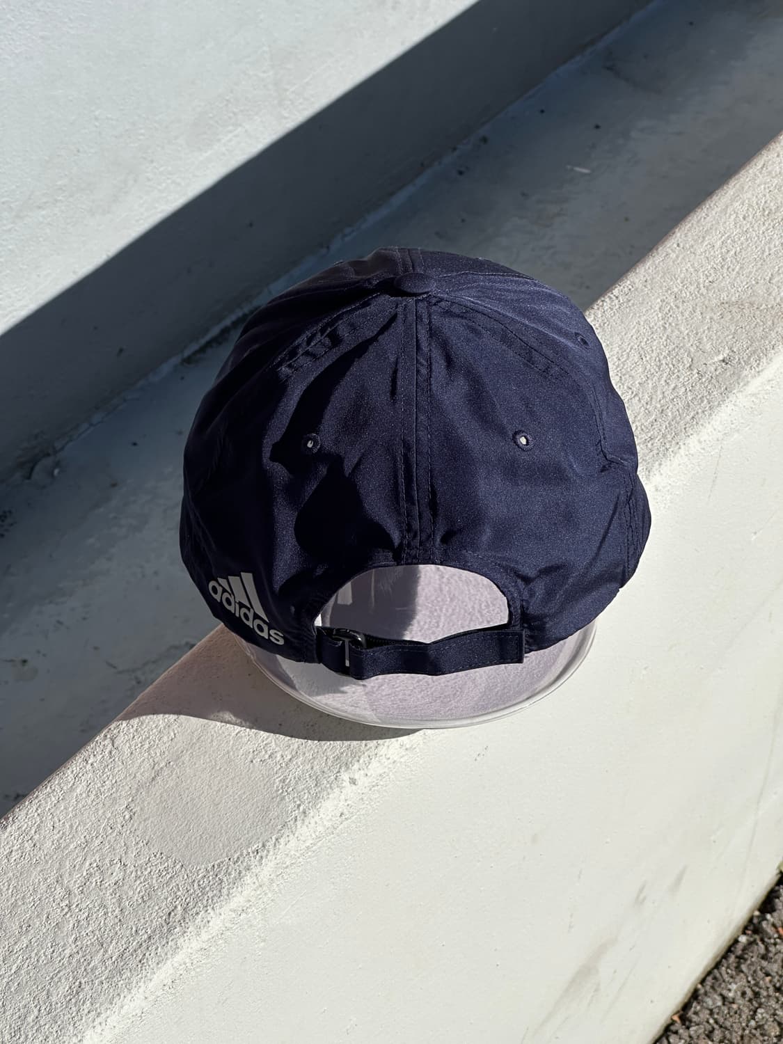 [F] 아디다스 로고 네이비 볼캡 모자 상품이미지4