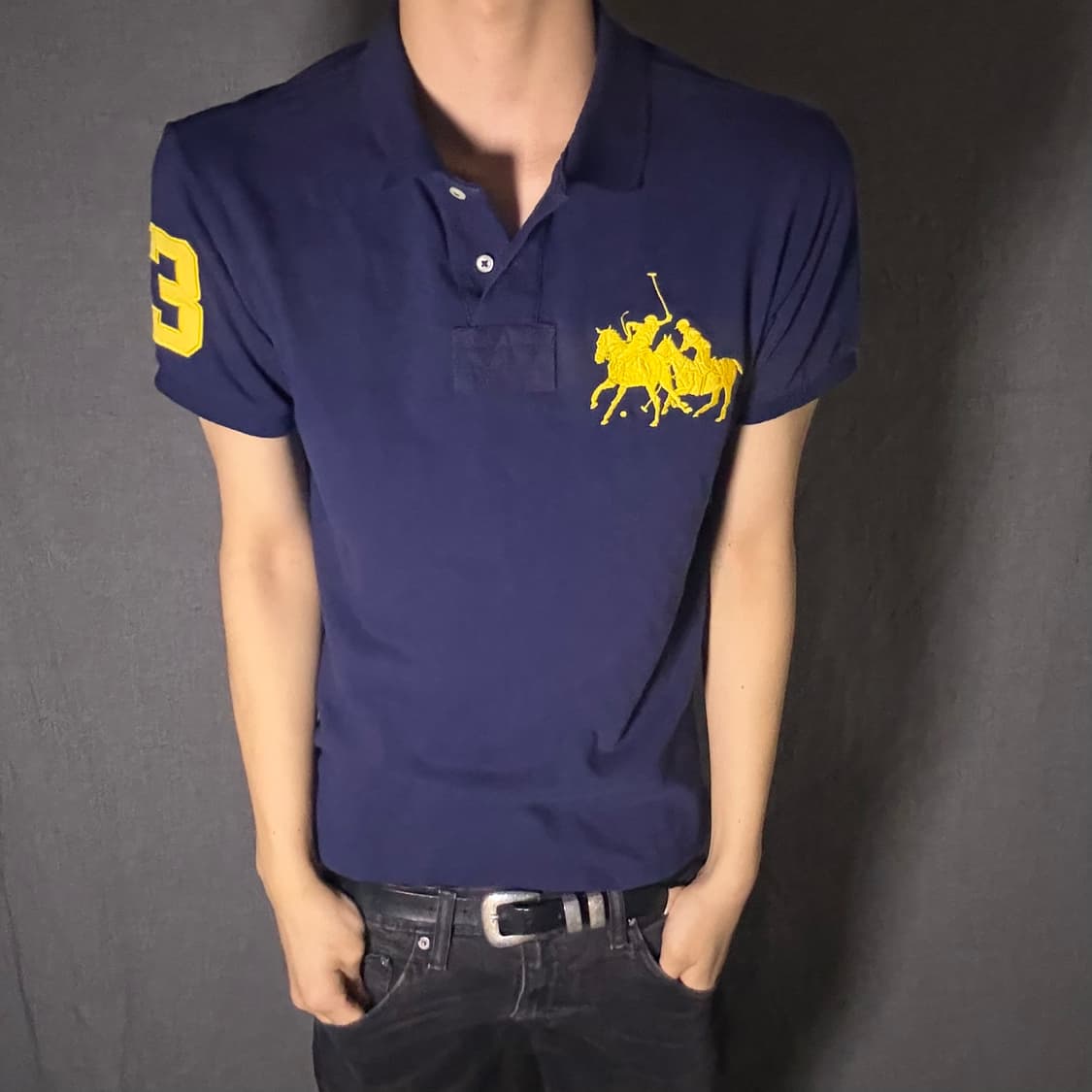 폴로 더블 빅포니 네이비 상품이미지1