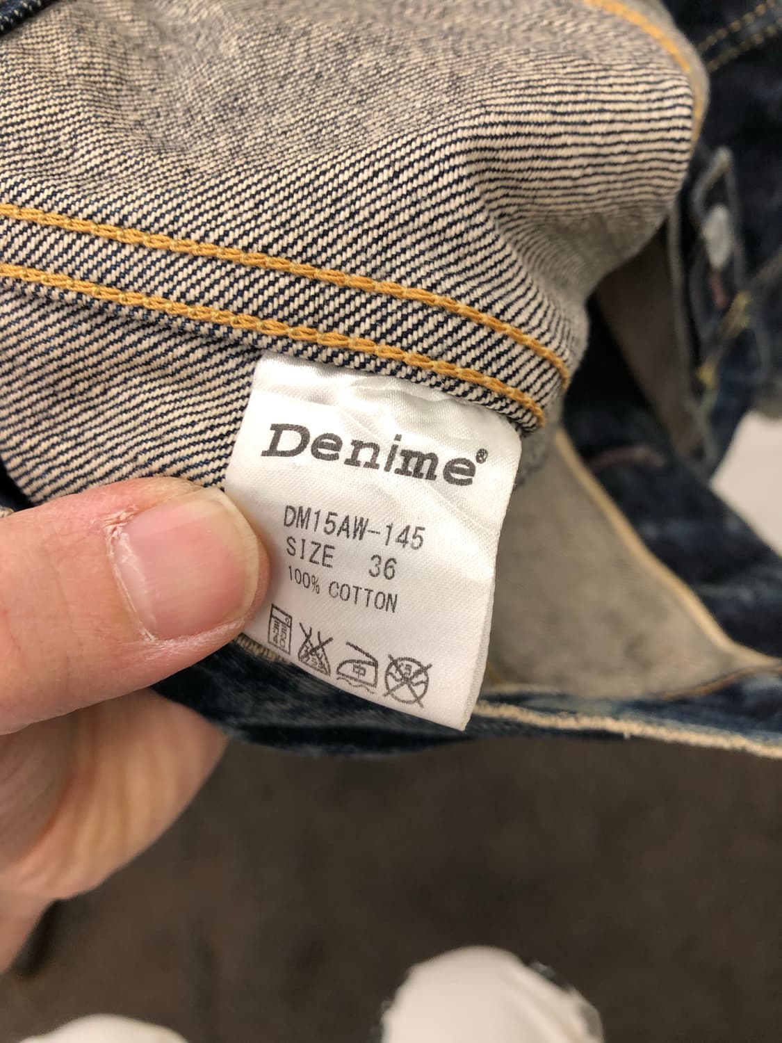 드님 데님 트러커 자켓 상품이미지4