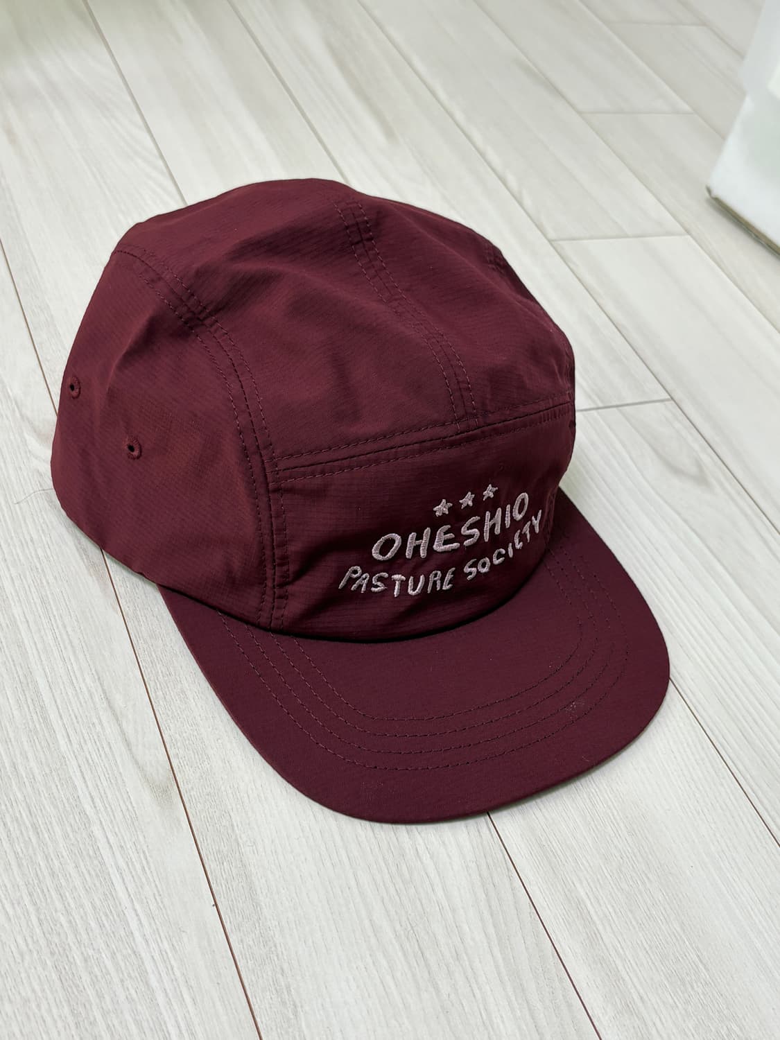 오헤시오 나일론캡 NYLON CAMP CAP, RED 상품이미지6