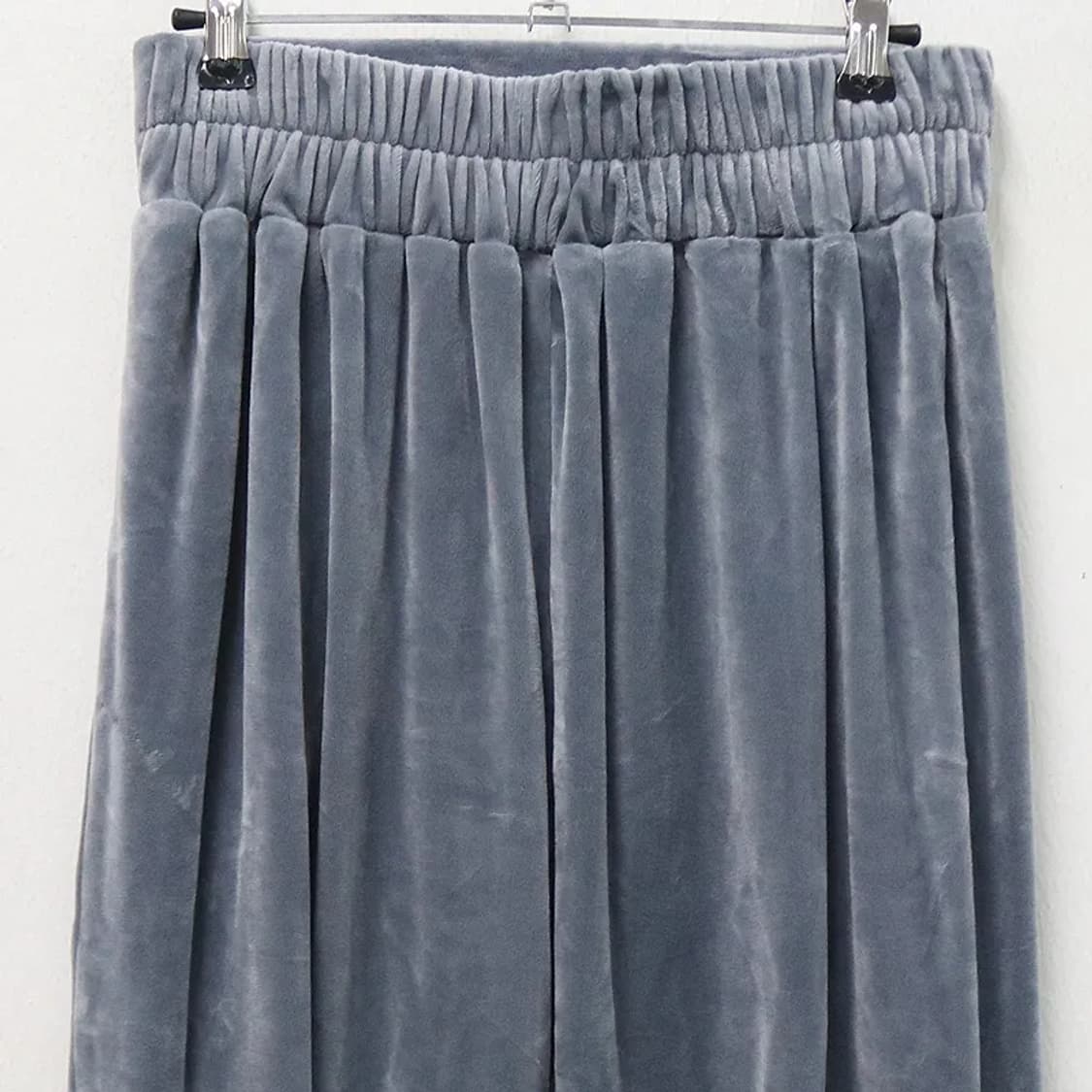 HELM 벨벳 뒷밴딩 롱 스커트 62017 상품이미지6