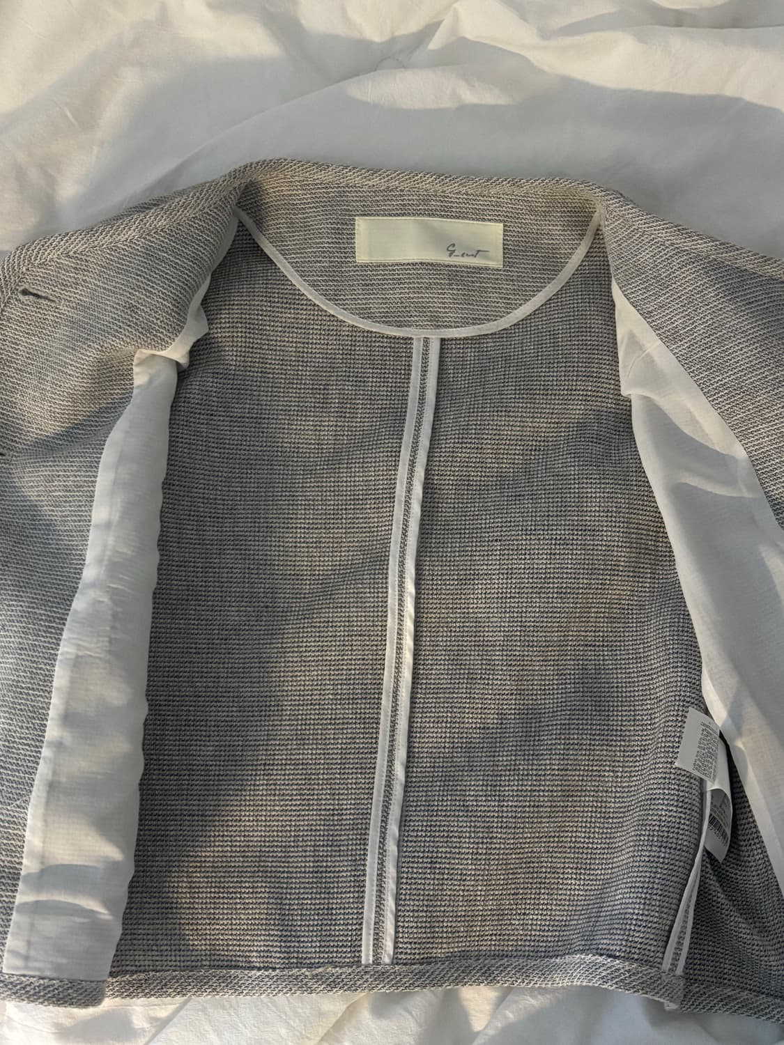 지컷 트위드 자켓 상품이미지2