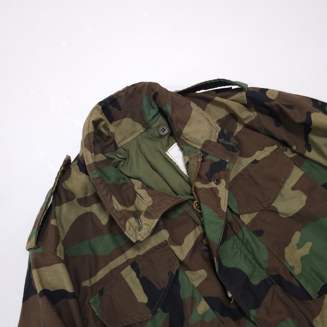 미군 80's 우드랜드 m65 필드자켓 상품이미지2
