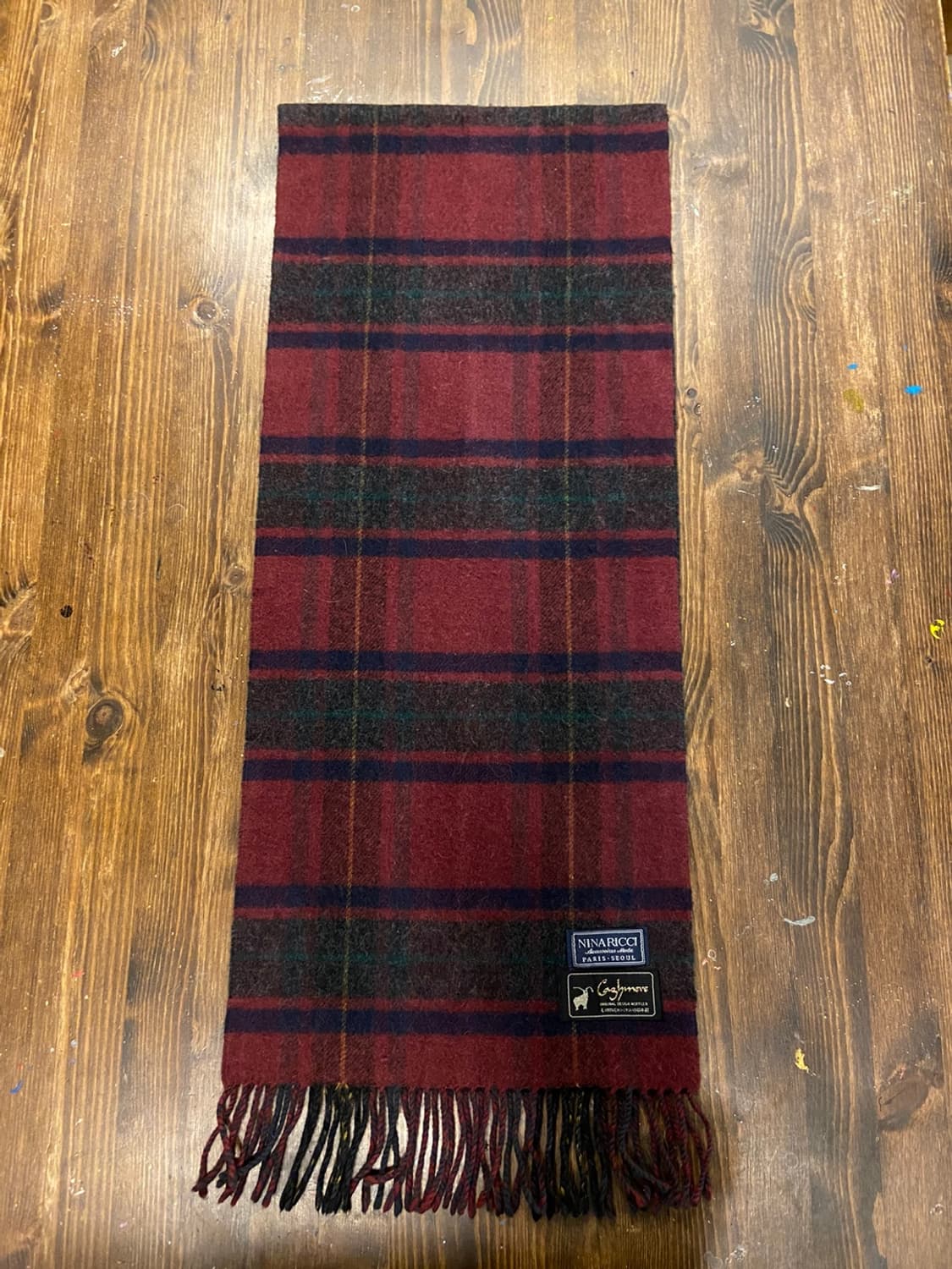 니나리찌 캐시미어 머플러  상품이미지4