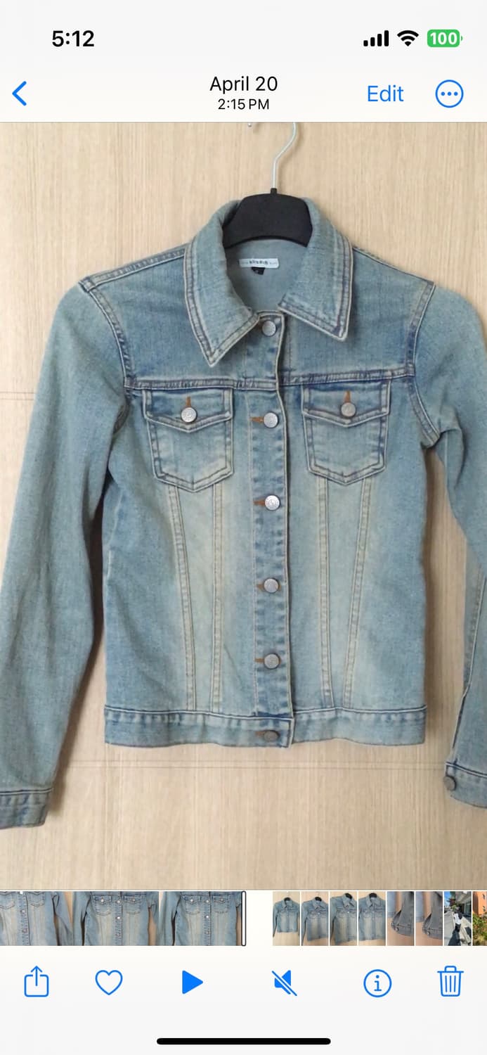 Sand denim jacket 상품이미지1