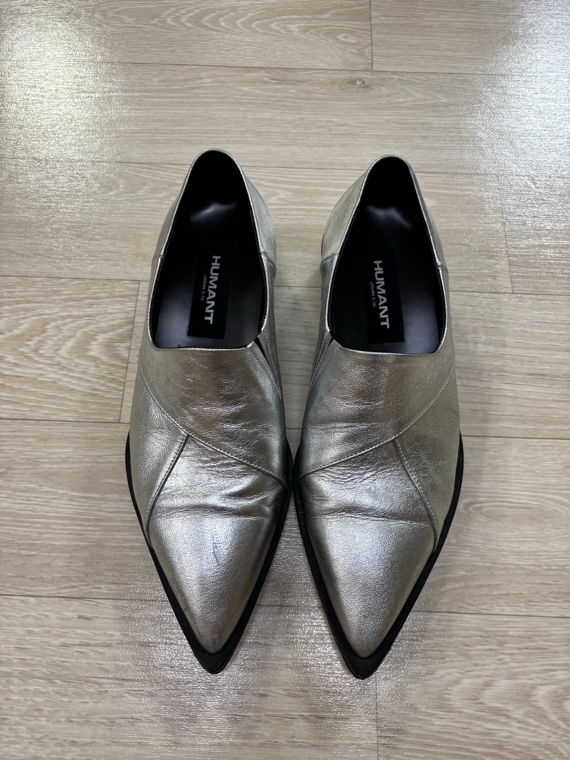 후망 오네시모 구두 실버 265사이즈 상품이미지3