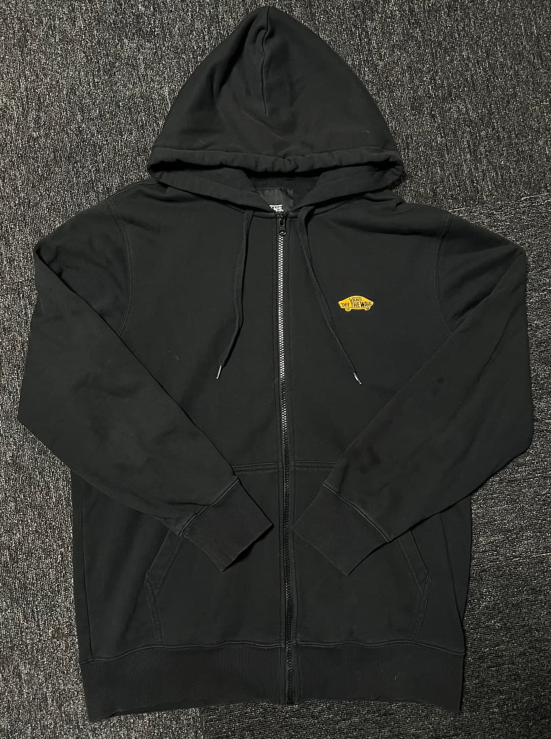 VANS Off The Wall 미니 로고 풀집업 후드 상품이미지1