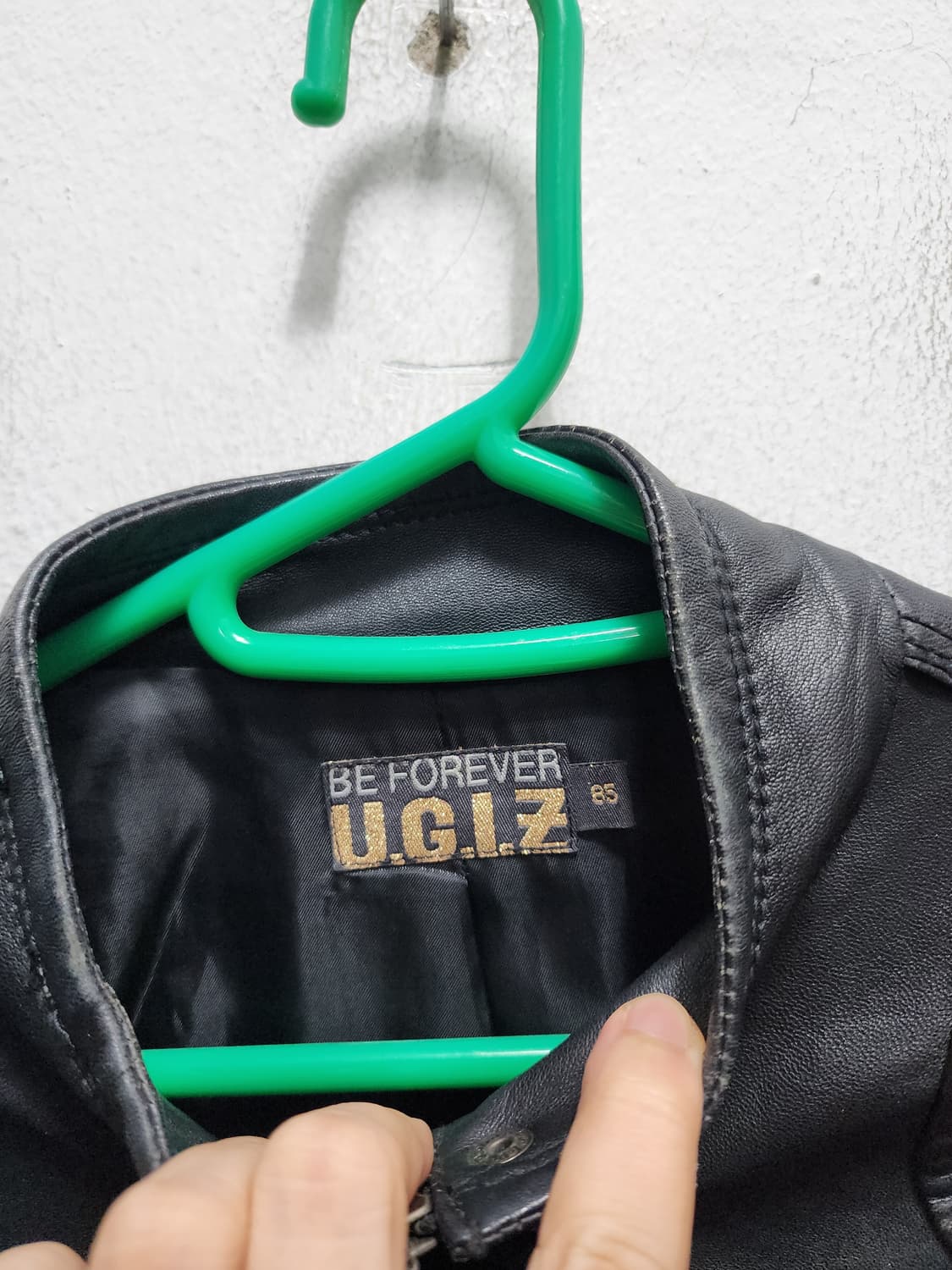 U.G.I.Z 양가죽 y2k 크롭자켓  상품이미지5