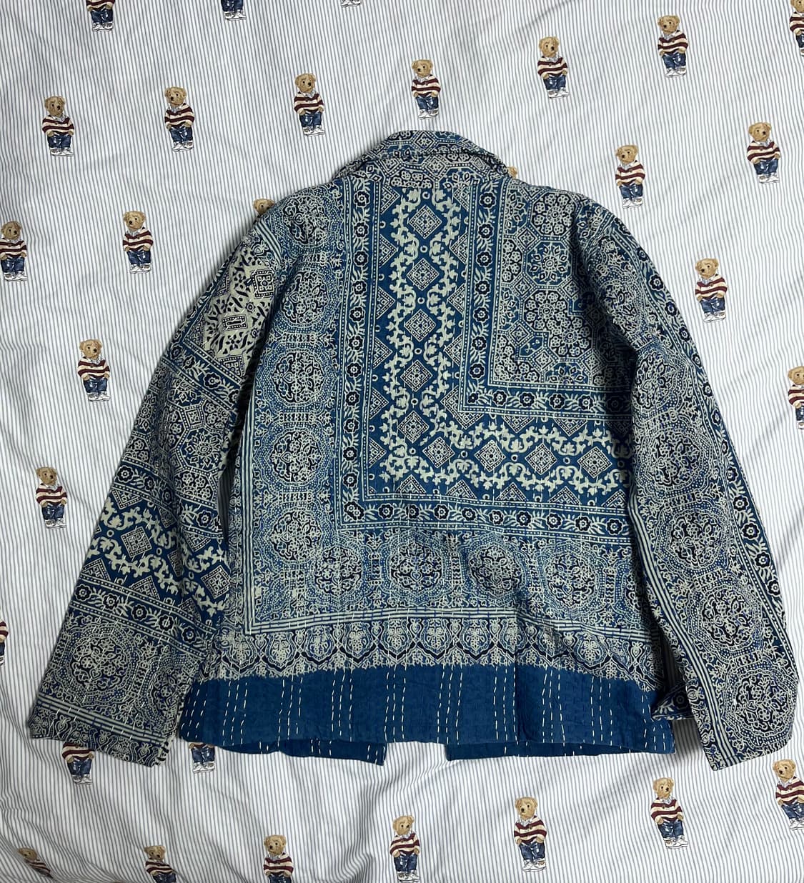 handmand india kantha jacket 칸타 스티치 반다나  상품이미지6