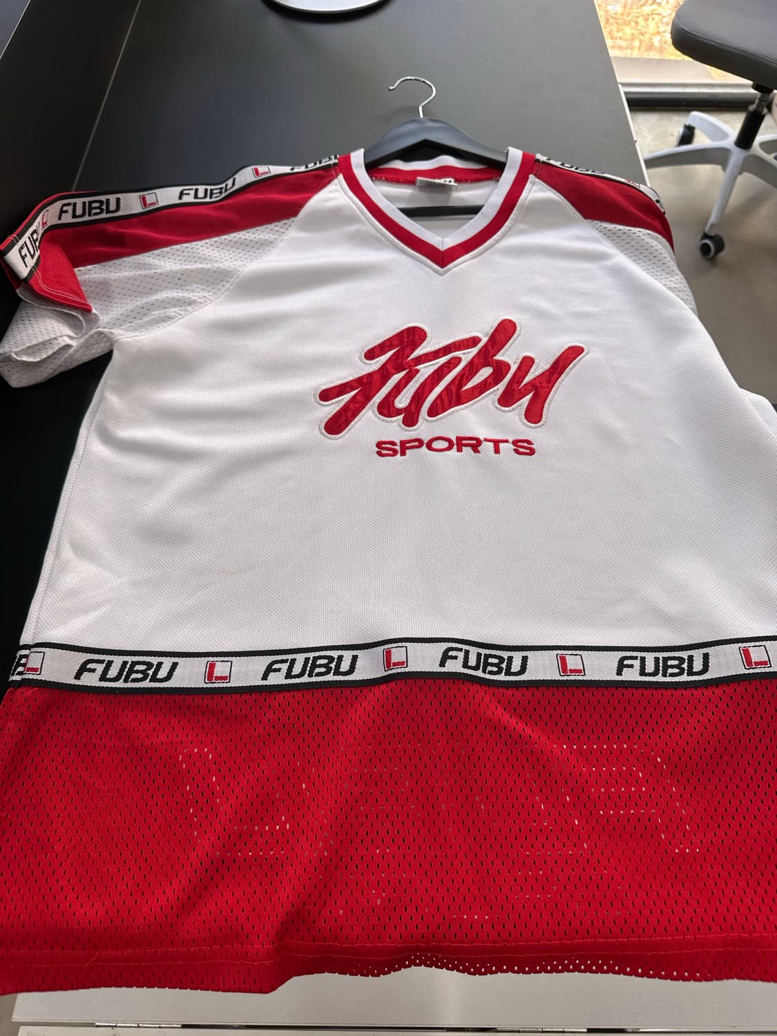 FUBU 90s 올드스쿨 빅로고 져지 상품이미지6