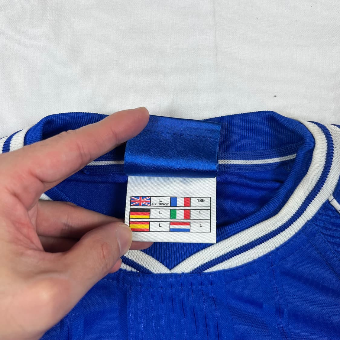 엄브로 99-01 첼시 홈 풋볼저지 축구유니폼  상품이미지7