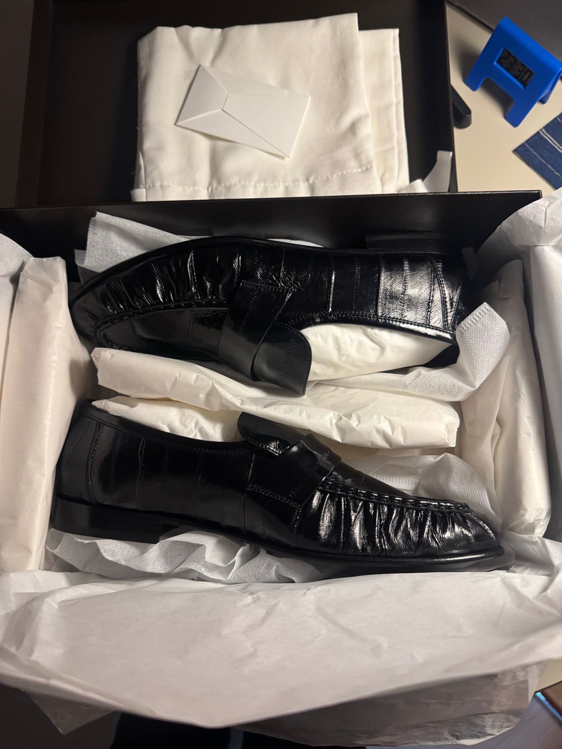 더로우 the row 일스킨 로퍼 블랙 42 상품이미지2