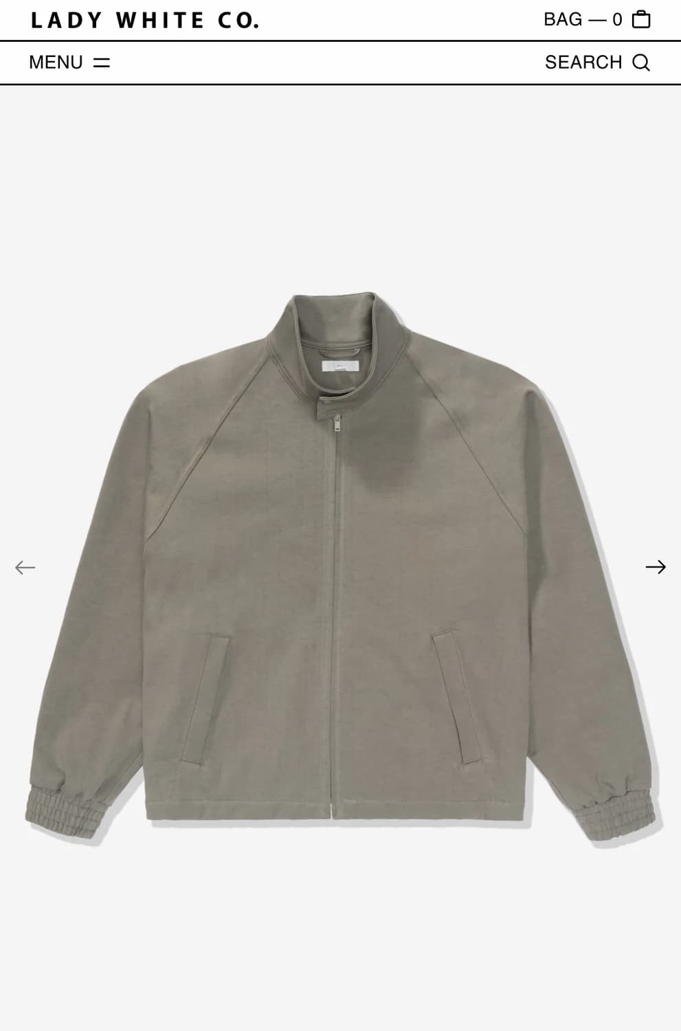 lady white toolen jacket anvil grey 상품이미지10