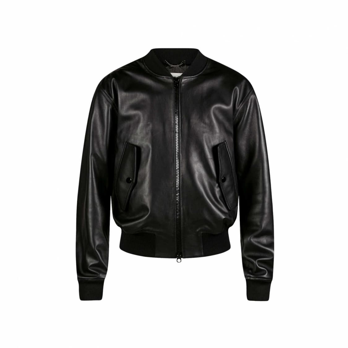 L 드리스반노튼 랜버스 레더 백 지퍼 봄버 상품이미지2