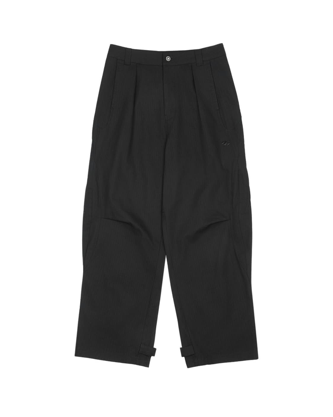 (1 2 3 4) 산산기어 백 포켓 팬츠 블랙 상품이미지2