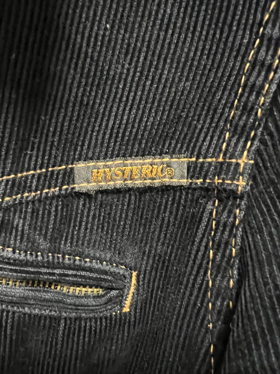 히스테릭글래머 코듀로이 퍼 자켓 상품이미지4