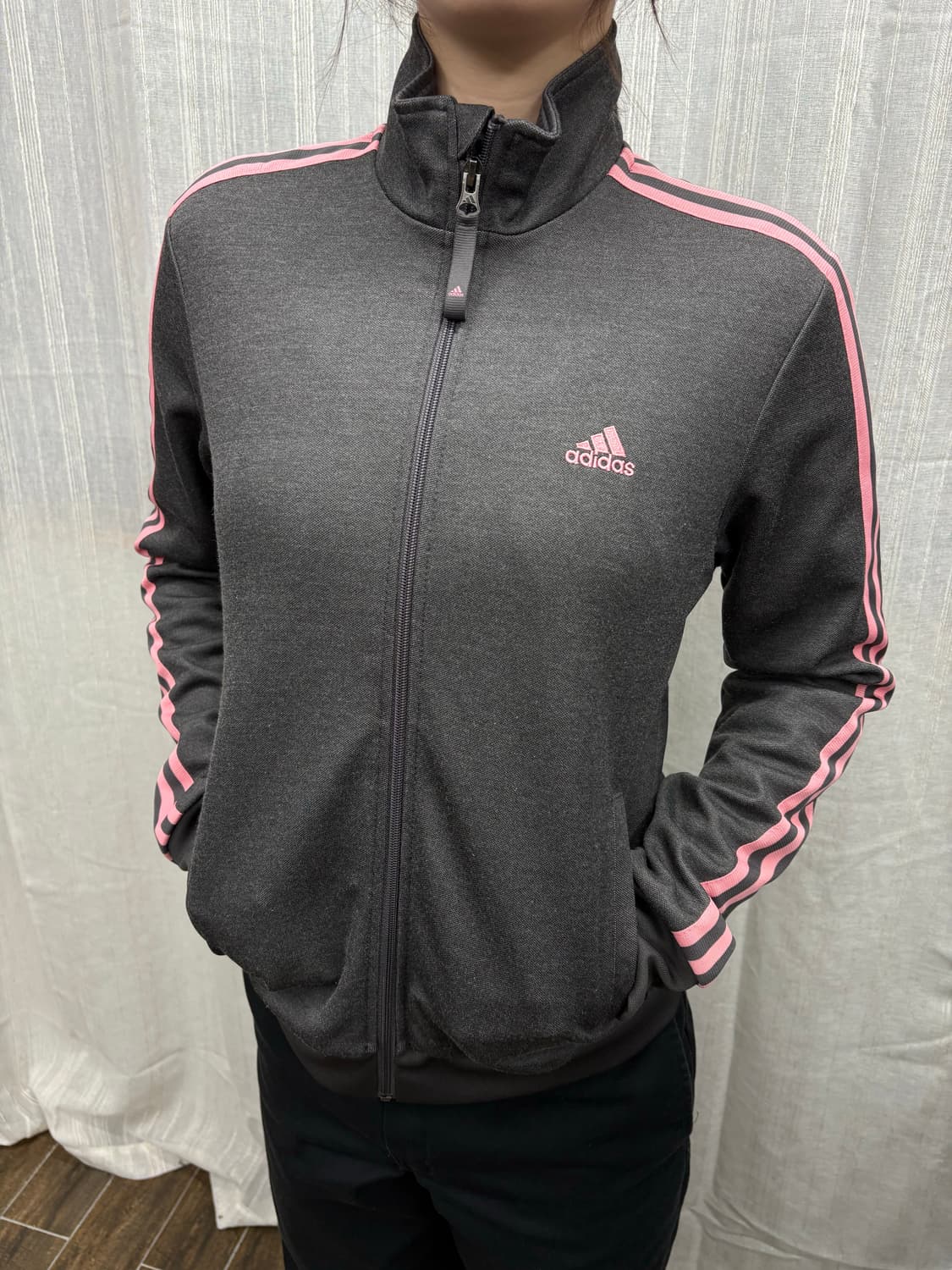 아디다스 에센셜 트랙탑 회핑 져지 자켓  상품이미지1