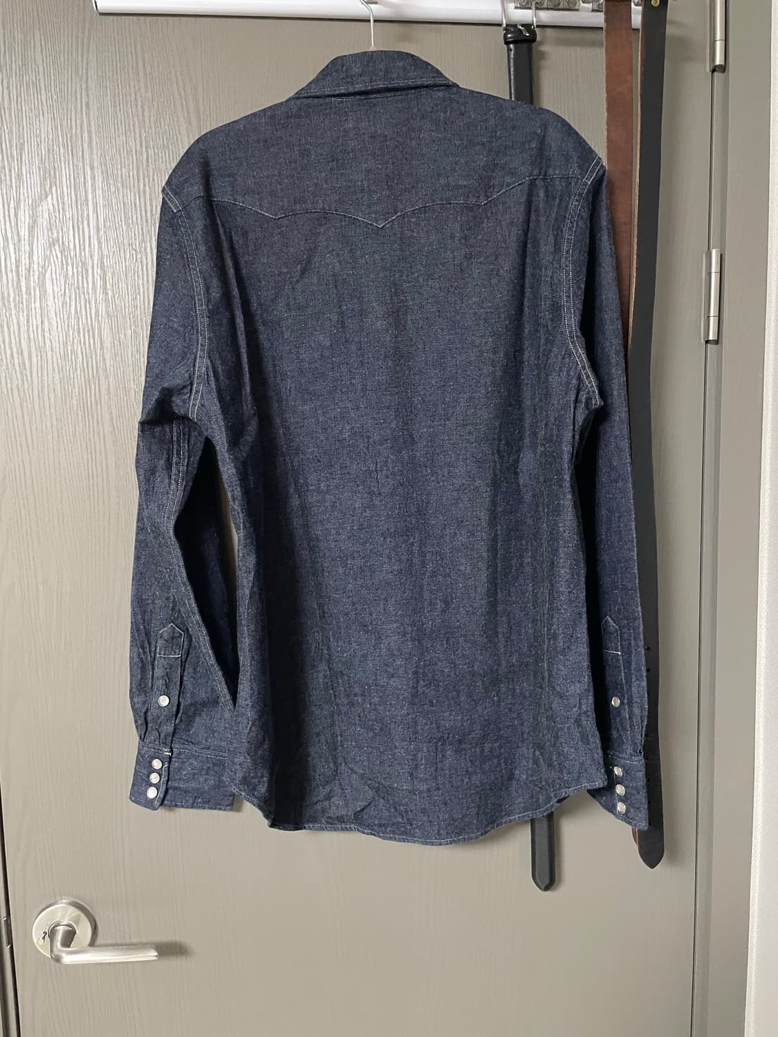 [L] RRL 데님 웨스턴 셔츠  상품이미지2