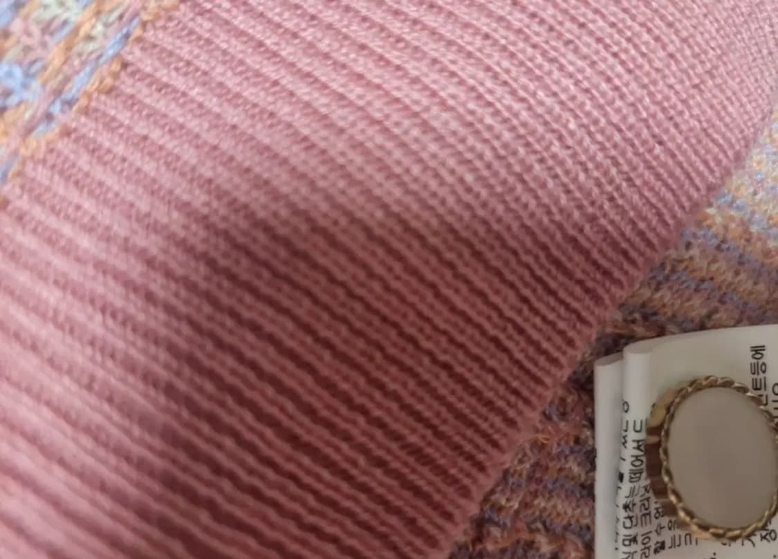 급처새상품!SI씨 딸기우유핑크 러블리 니트 가디건 레니본st리즈리사st 상품이미지6