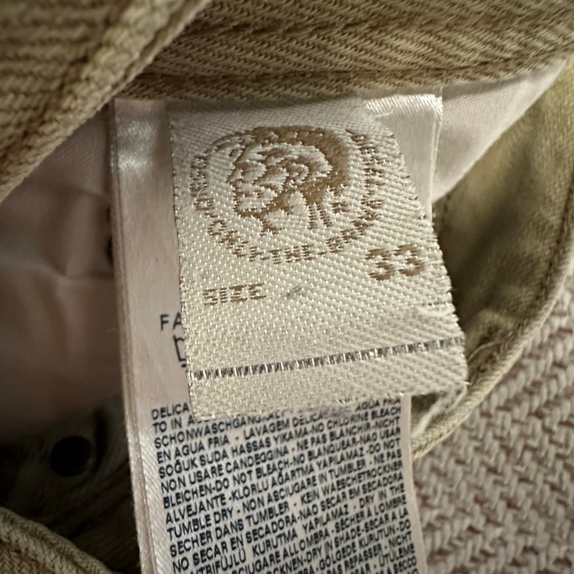 DIESEL cotton wide pants 상품이미지5