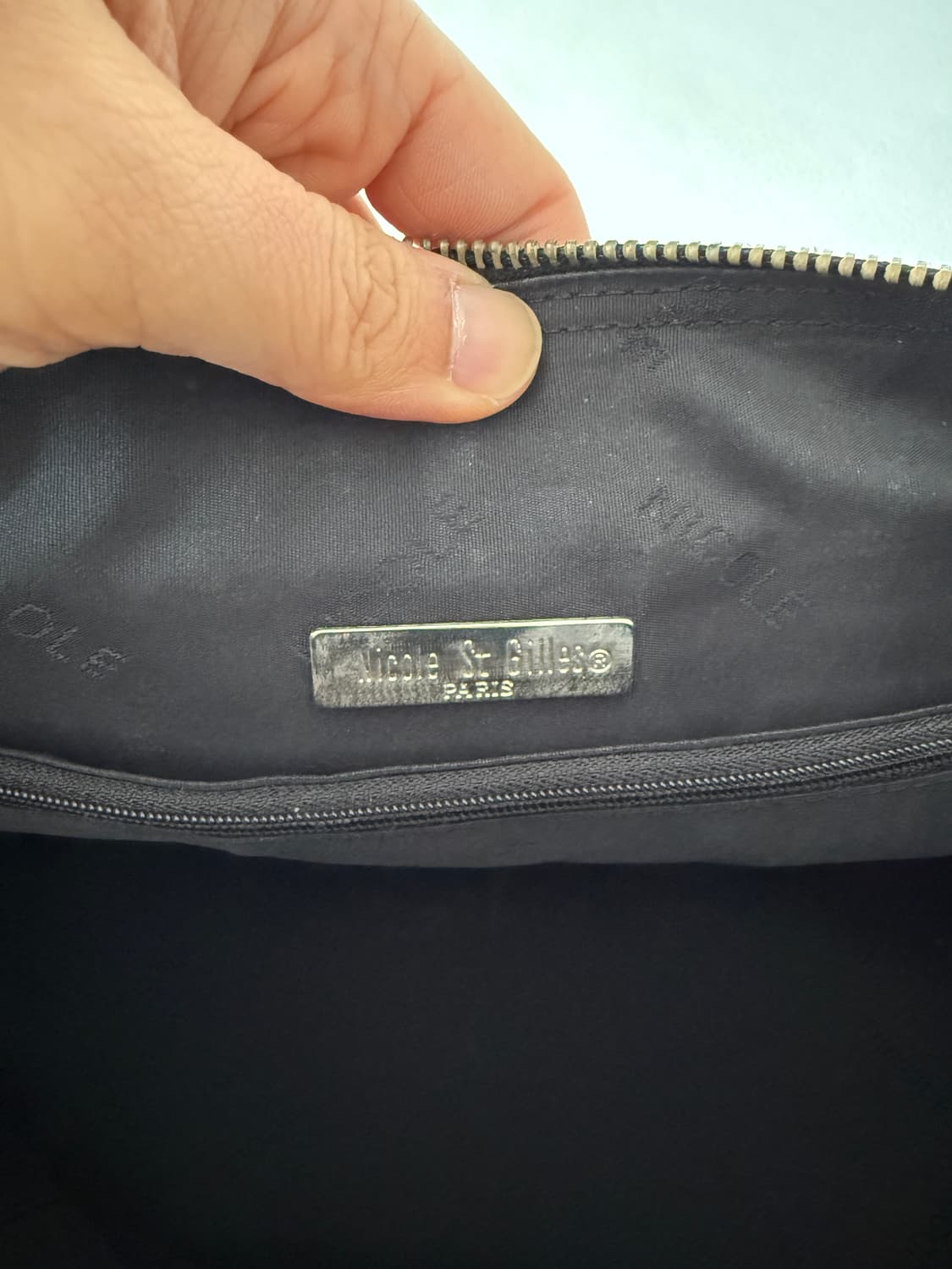 Nicole St Gilles 레더 숄더백 상품이미지8