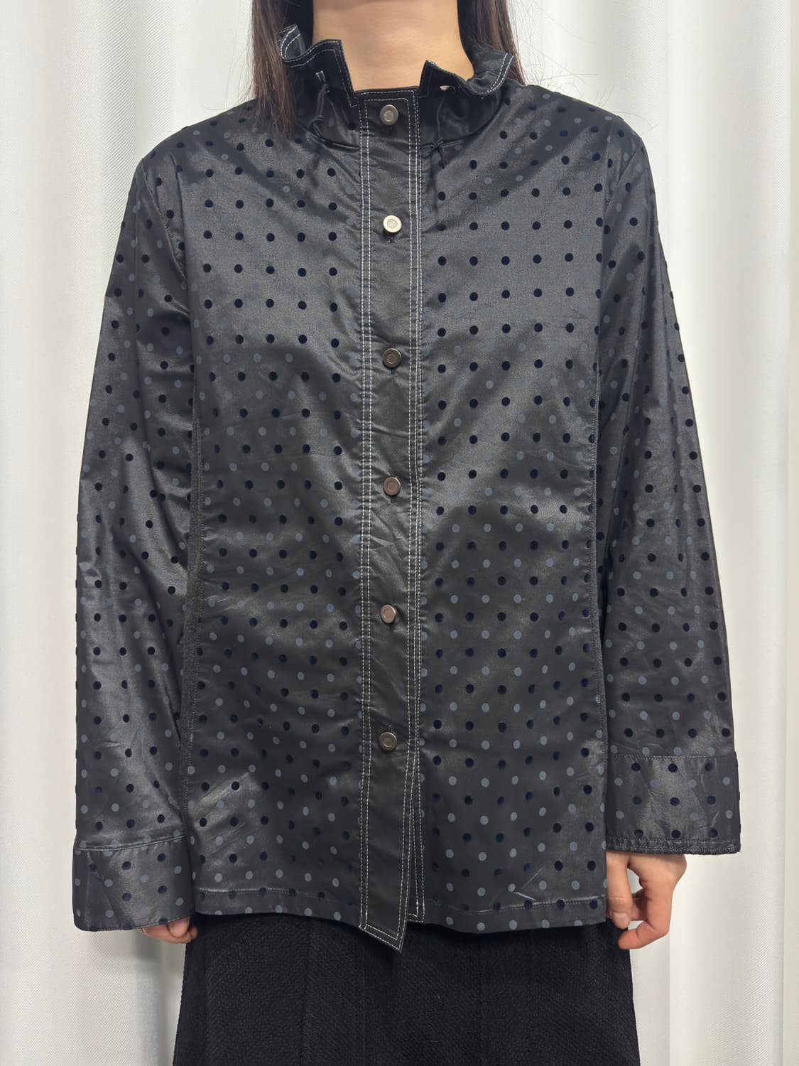 dot design jacket 상품이미지1
