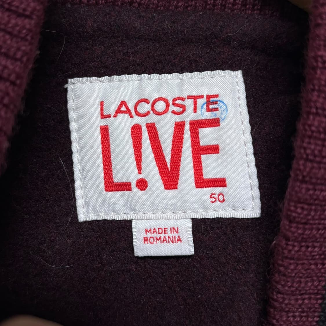 3788 라코스테 모직 더플코트 후드 코트 상품이미지5