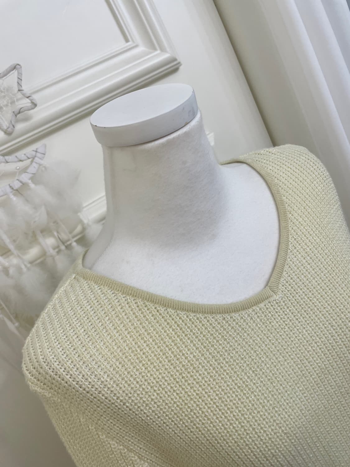 sheer lemon basic loose sweater(size-11) 상품이미지7