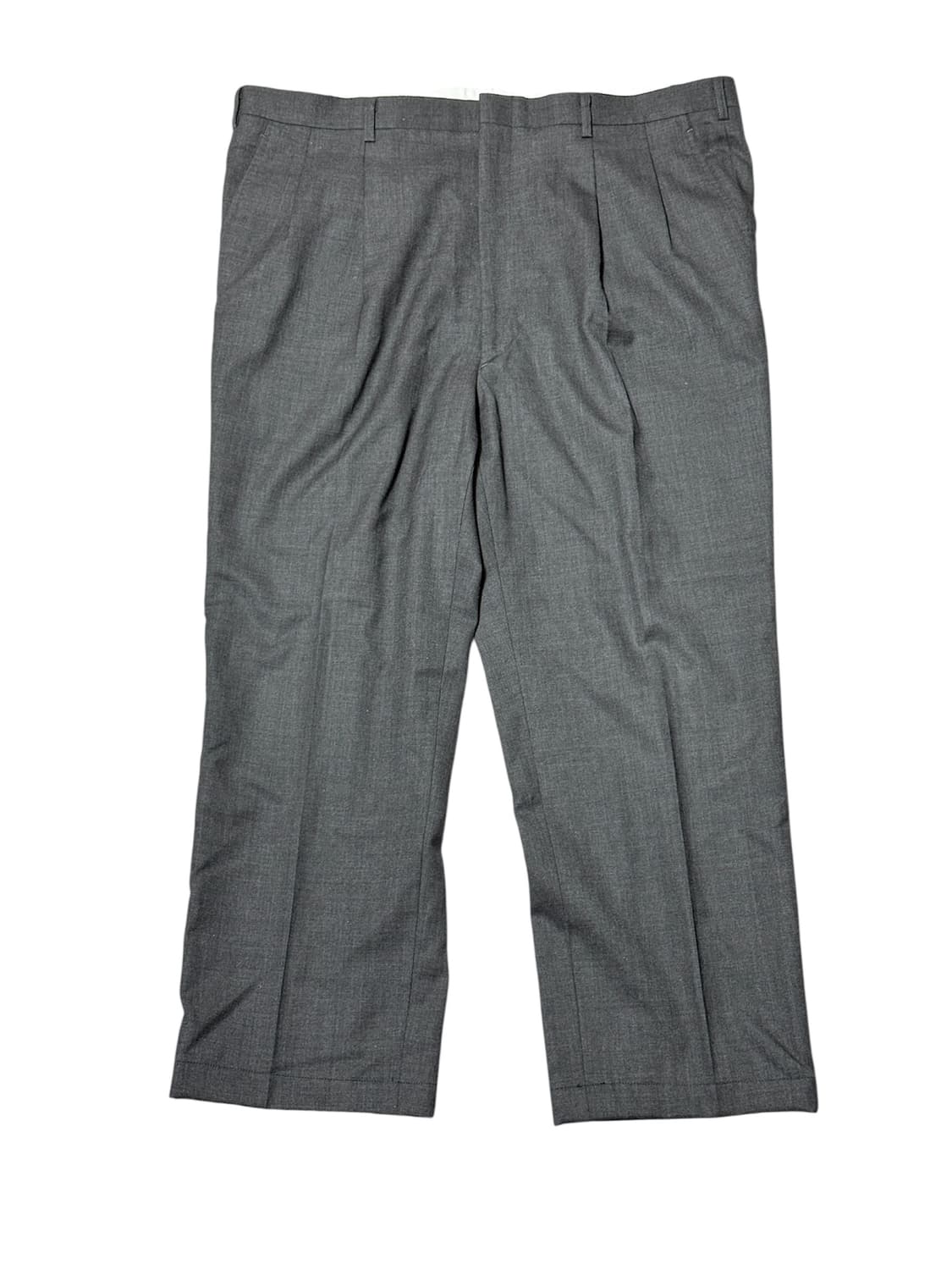 90s 빈티지 입생로랑 뿌르 옴므 투 턱 울 슬랙스 상품이미지1