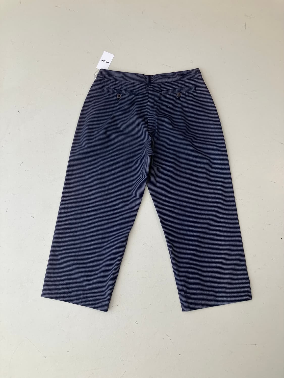 Armani Jeans 스트라이프 크롭 슬랙스 28 상품이미지3