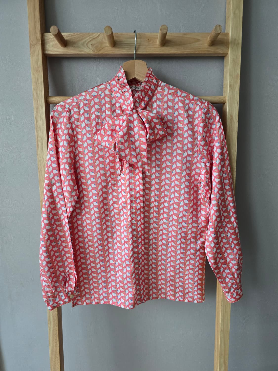 프랑스 LA MODE ROCHEFORT 빈티지 블라우스 상품이미지3