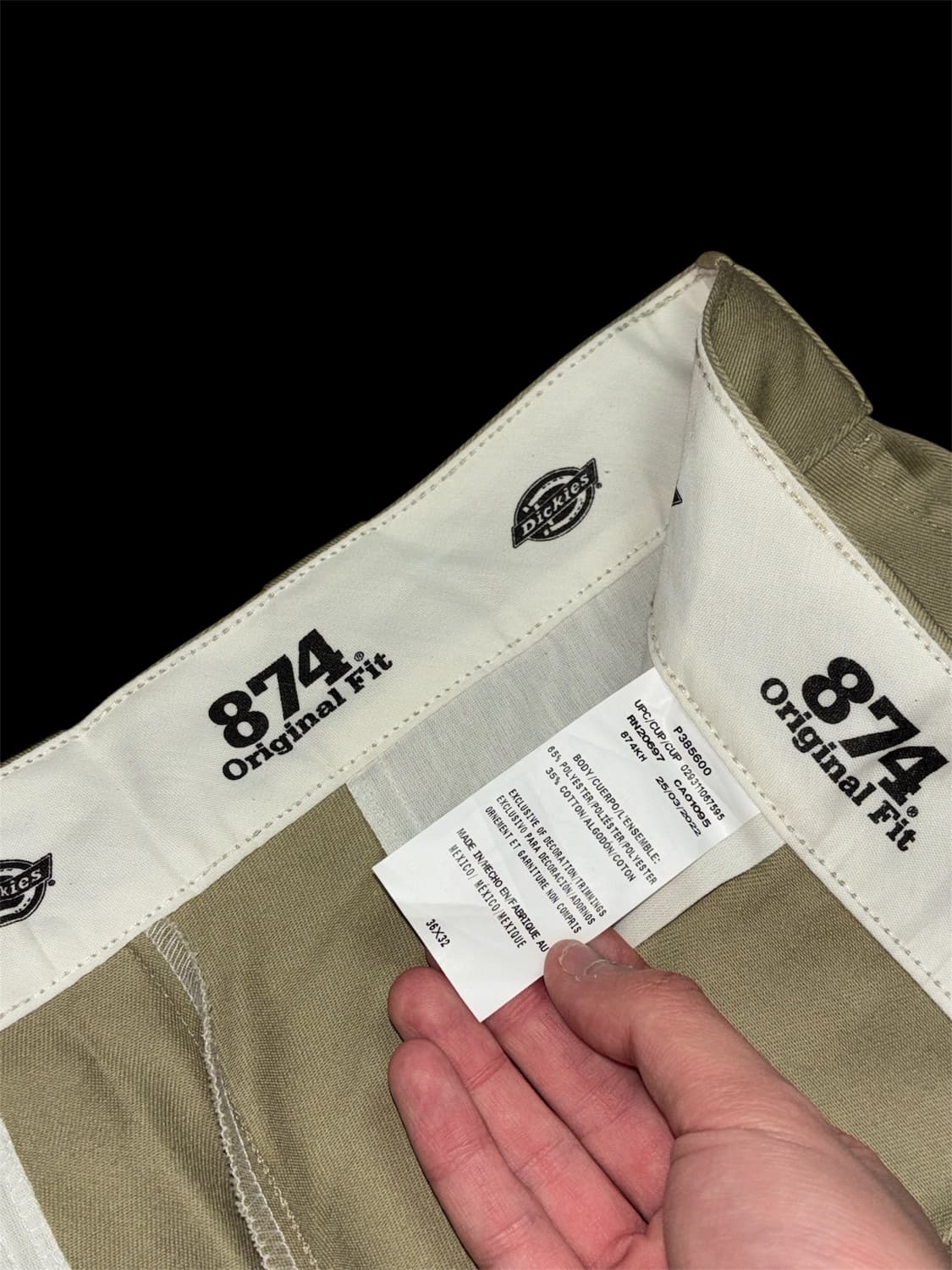 디키즈 874 오리지널 치노 팬츠  상품이미지2