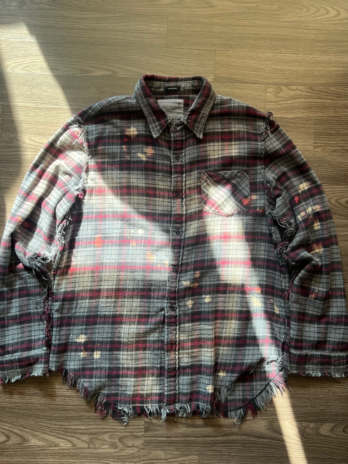 r13 디스트레드 셔츠 L사이즈 세인트미카엘 갤러리디파트먼트 팔리할리우드 상품이미지1