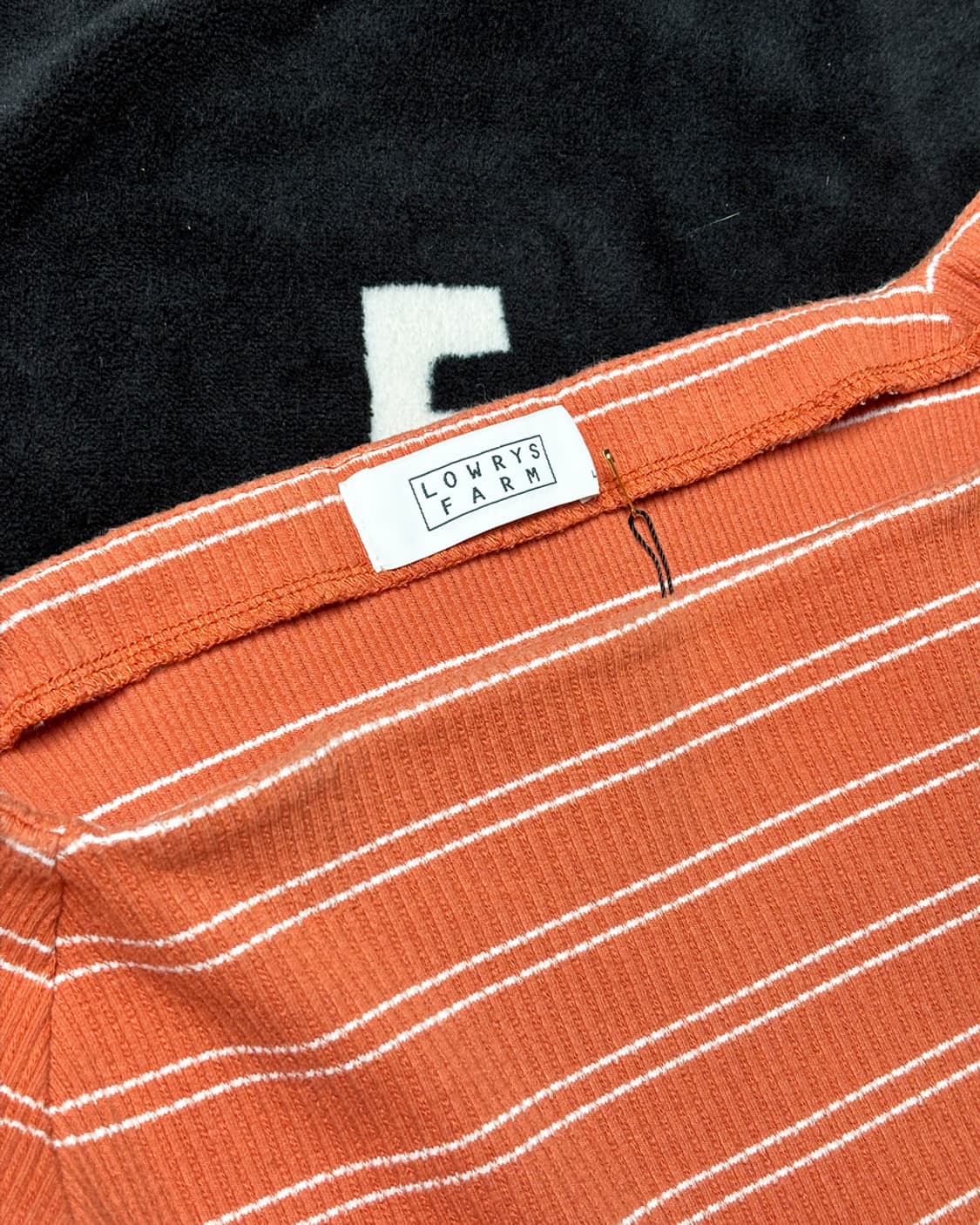 일본빈티지 LOWRYS FARM 오프숄더 티셔츠 상품이미지3