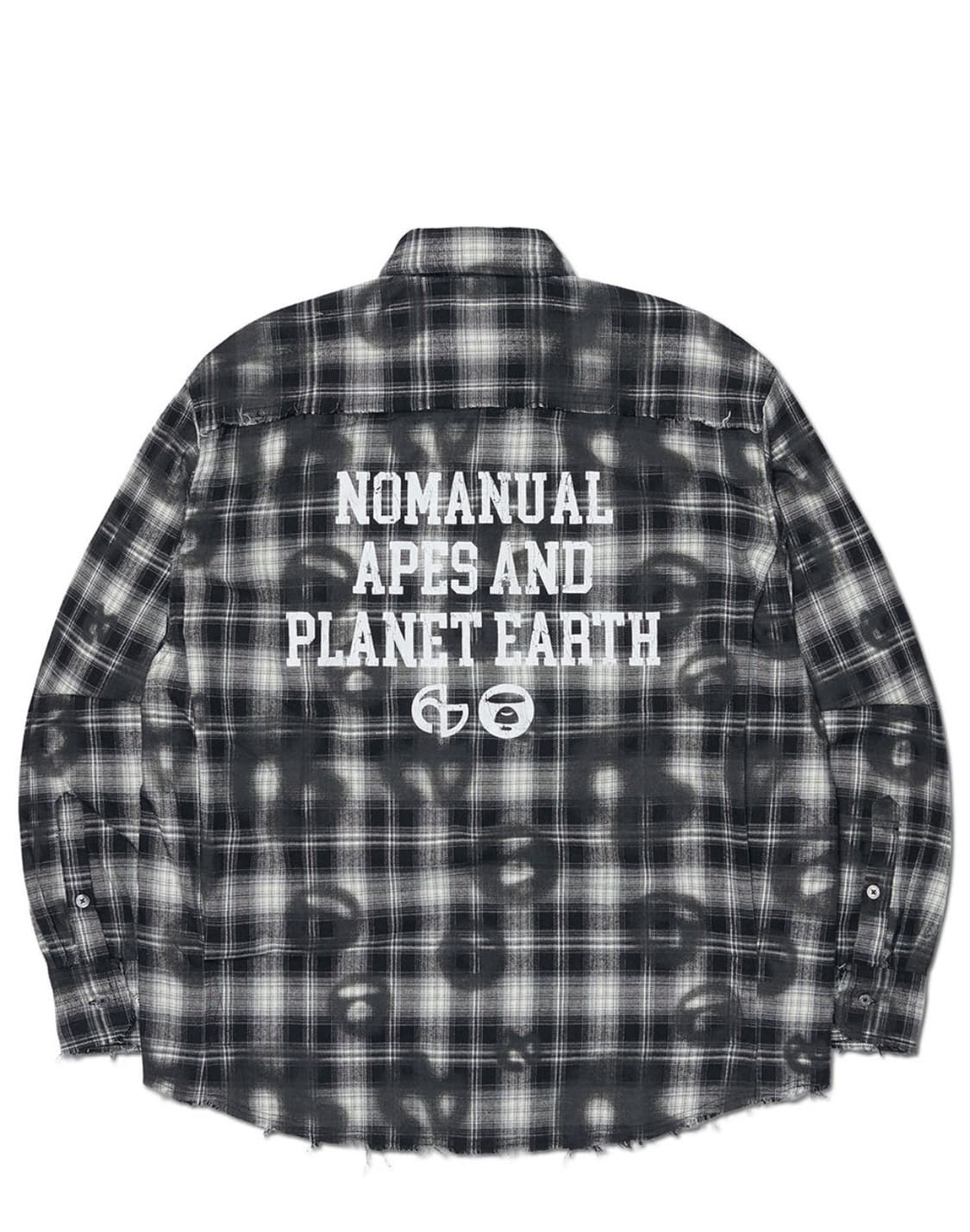 노매뉴얼 에이프 셔츠 L 새상품 상품이미지2