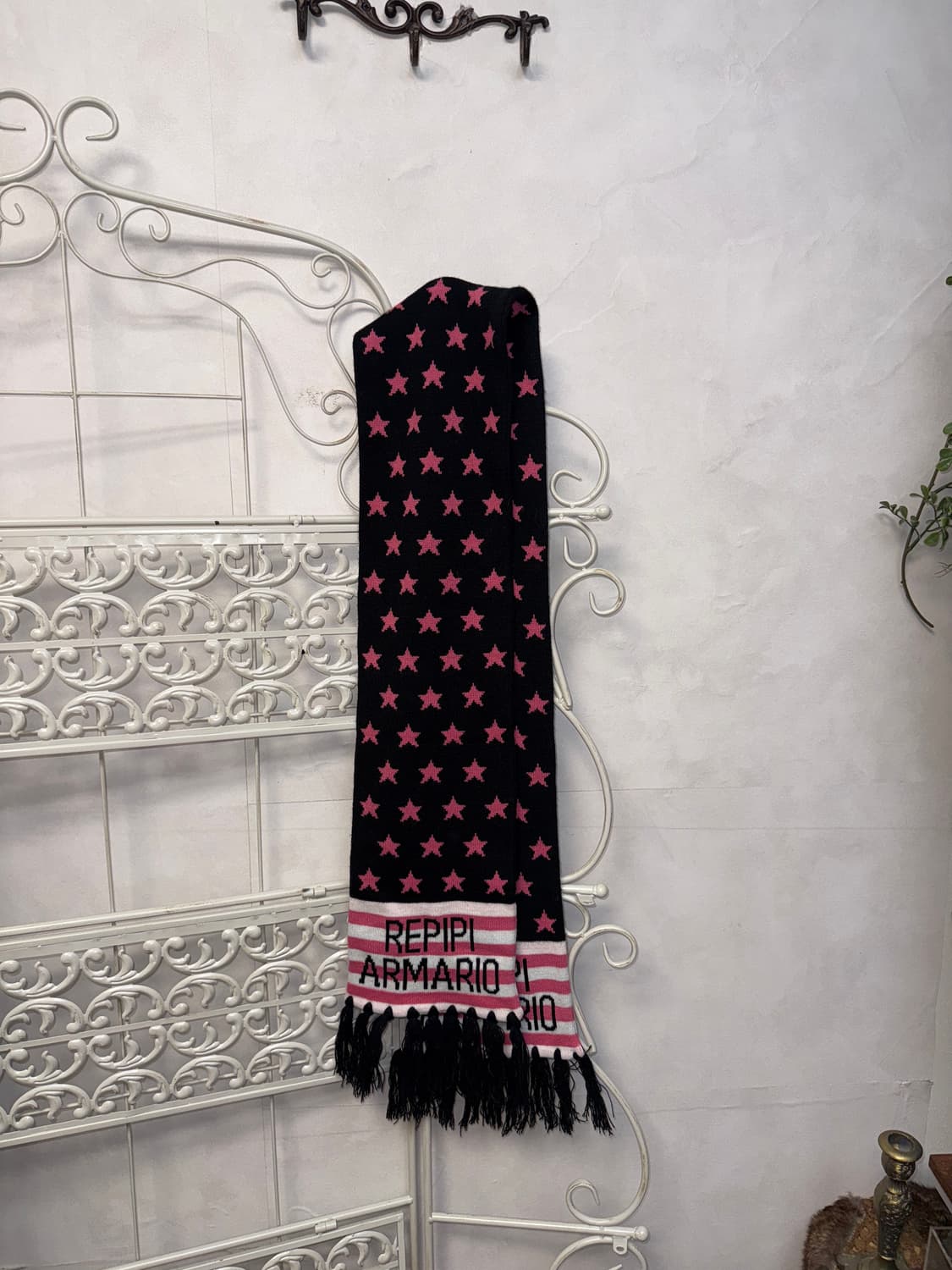 Repipi Armario black pink star muffler 상품이미지2