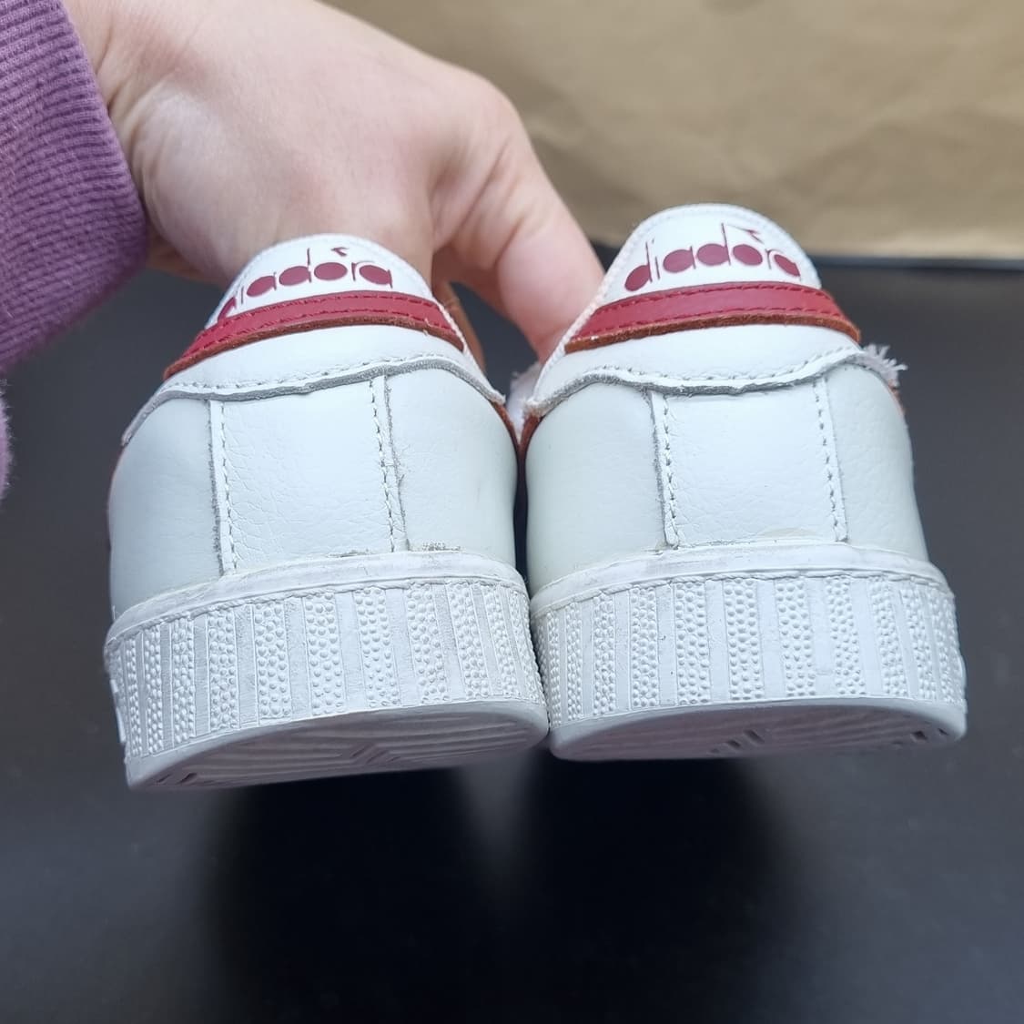 디아도라 게임L 로우 가죽 스니커즈 230 상품이미지4