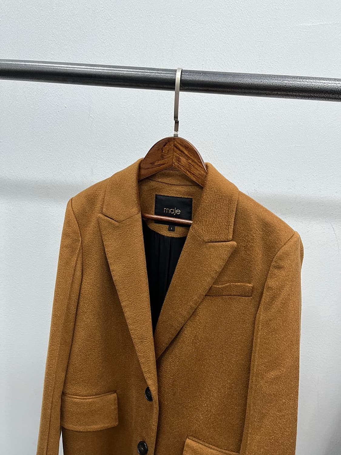 여) 마쥬 캐시미어100% 롱코트  상품이미지3