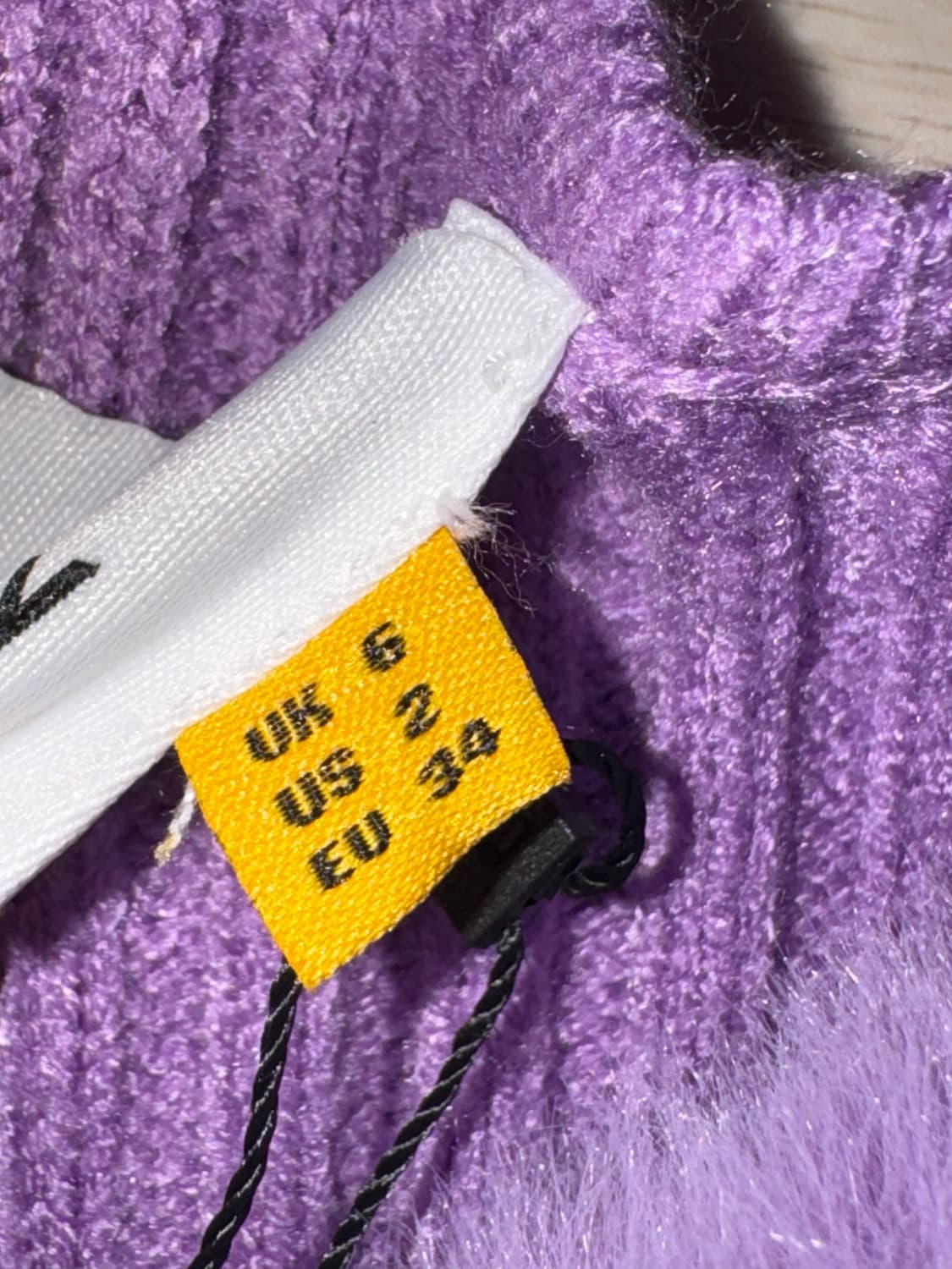 House of Sunny 퍼 자켓 라벤더 새상품 상품이미지3