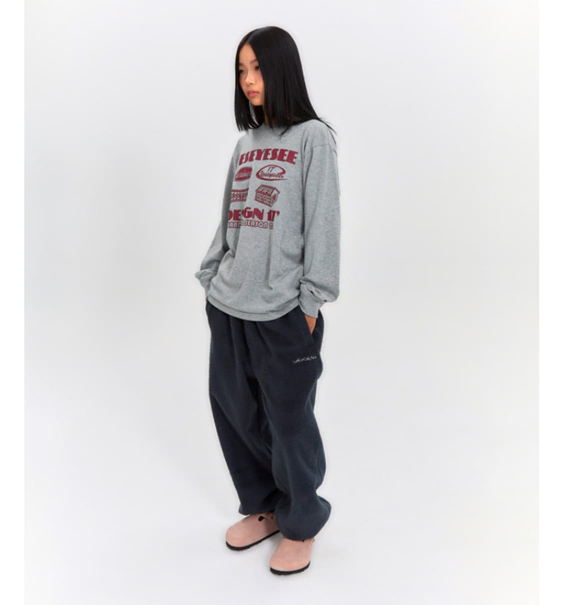 Brushed Sweatpants - Charcoal 상품이미지1