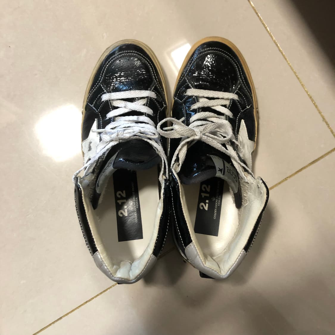 골든구스 슈퍼스타 스니커즈 38사이즈 240 (실착2번) 상품이미지9