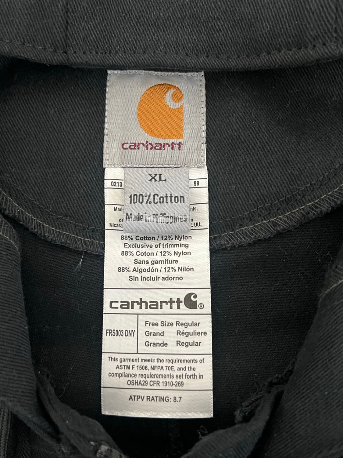 칼하트 fr 워크웨어 후드 재킷 상품이미지7