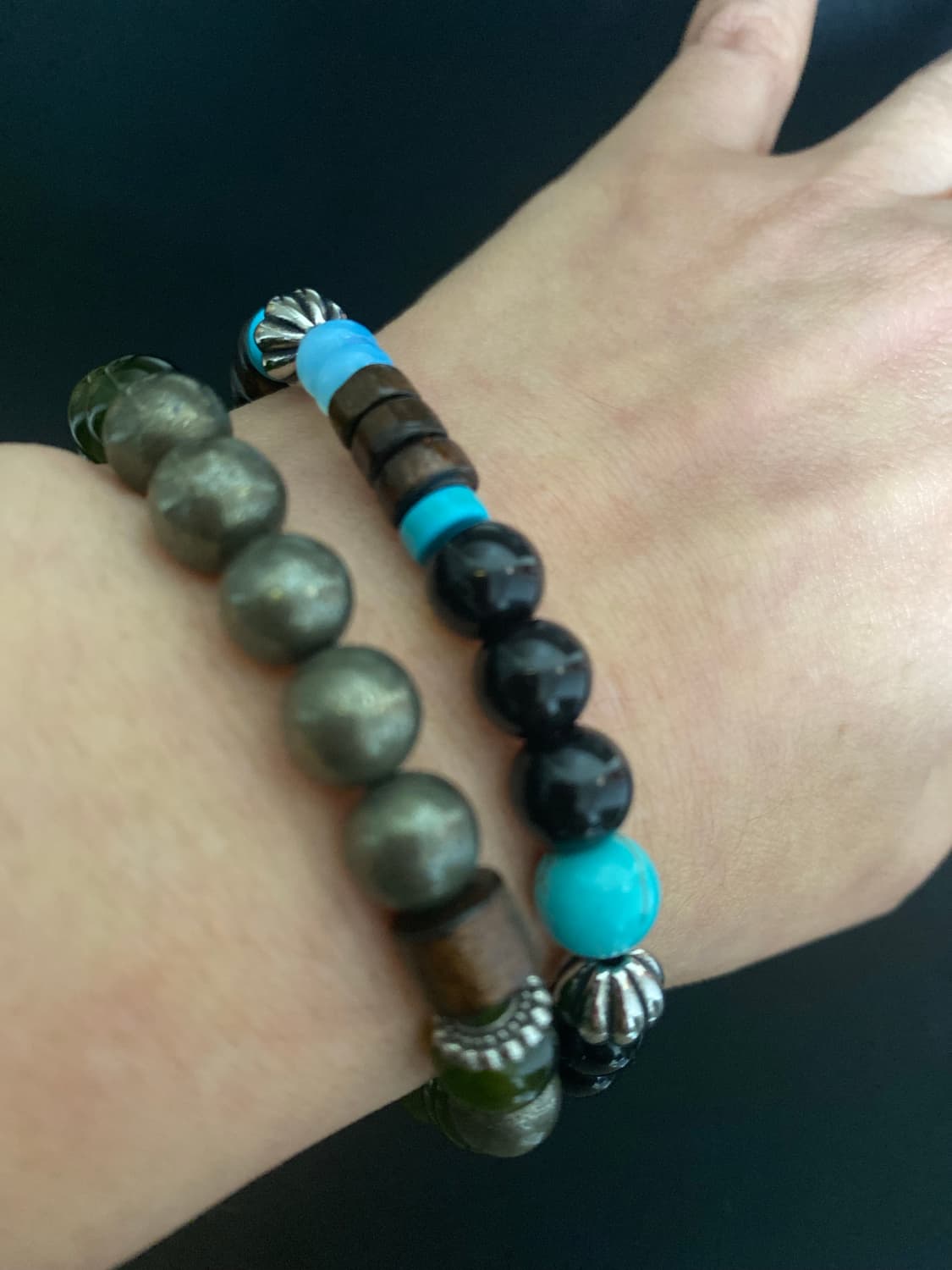 빈티지 네추럴 우드 팔찌 상품이미지4