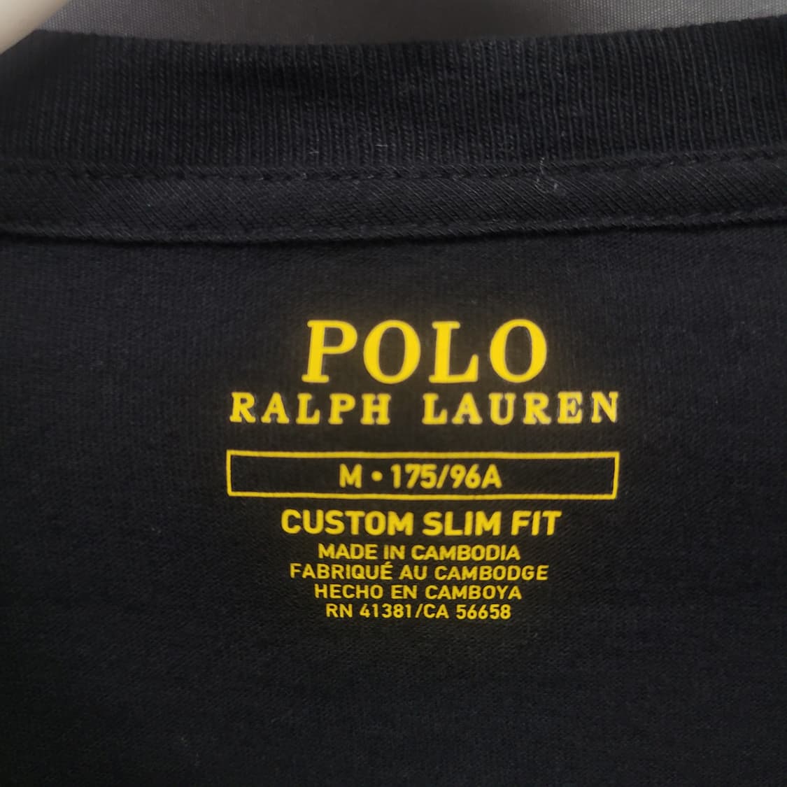 Ralph Lauren 자수로고 블랙 셔츠 상품이미지4