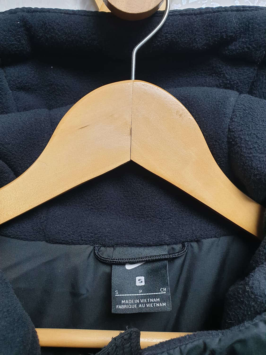 [남95~100] 나이키 드라이아카데미 후드패딩 블랙 상품이미지4