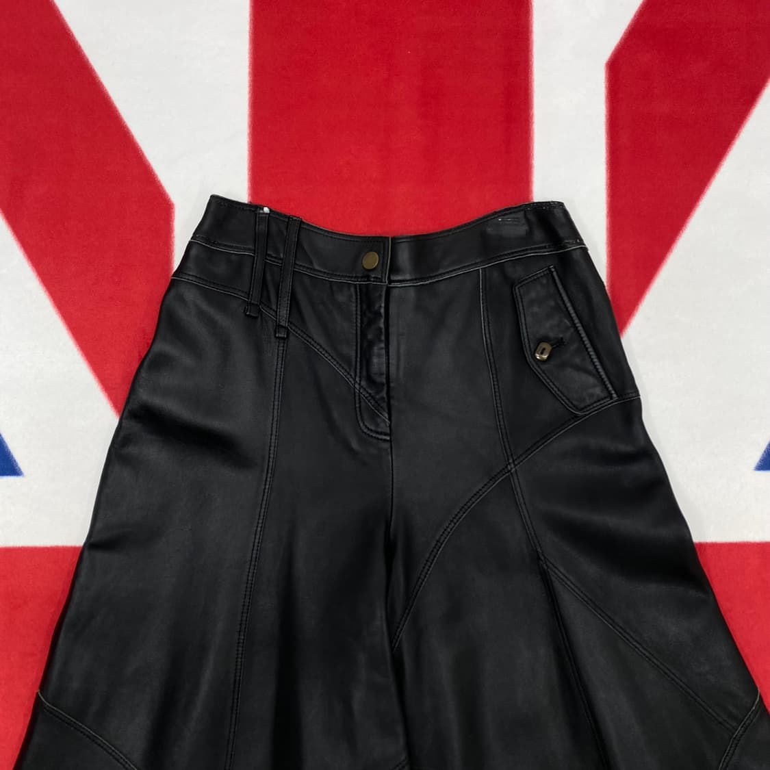 빈티지 양가죽 스커트팬츠 실측 24-25 상품이미지2